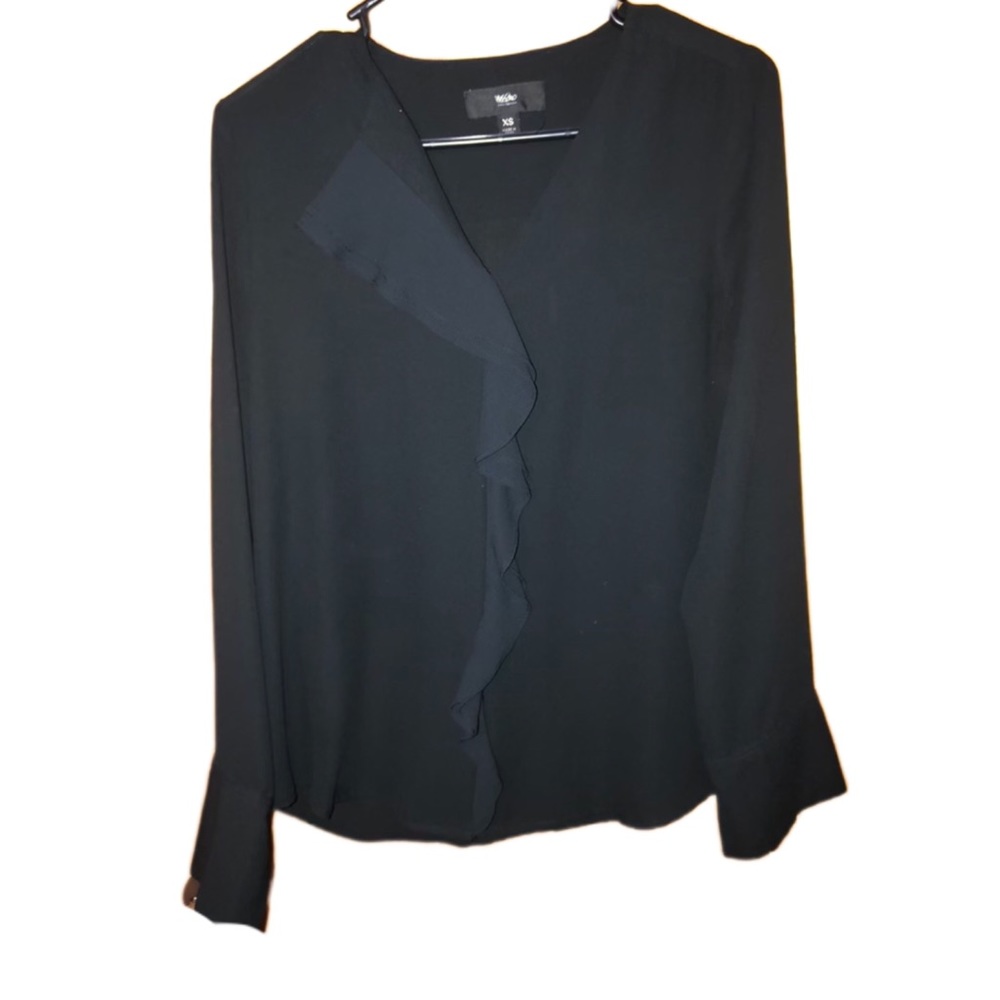 🌈Women’s black mossimo xs blouse top